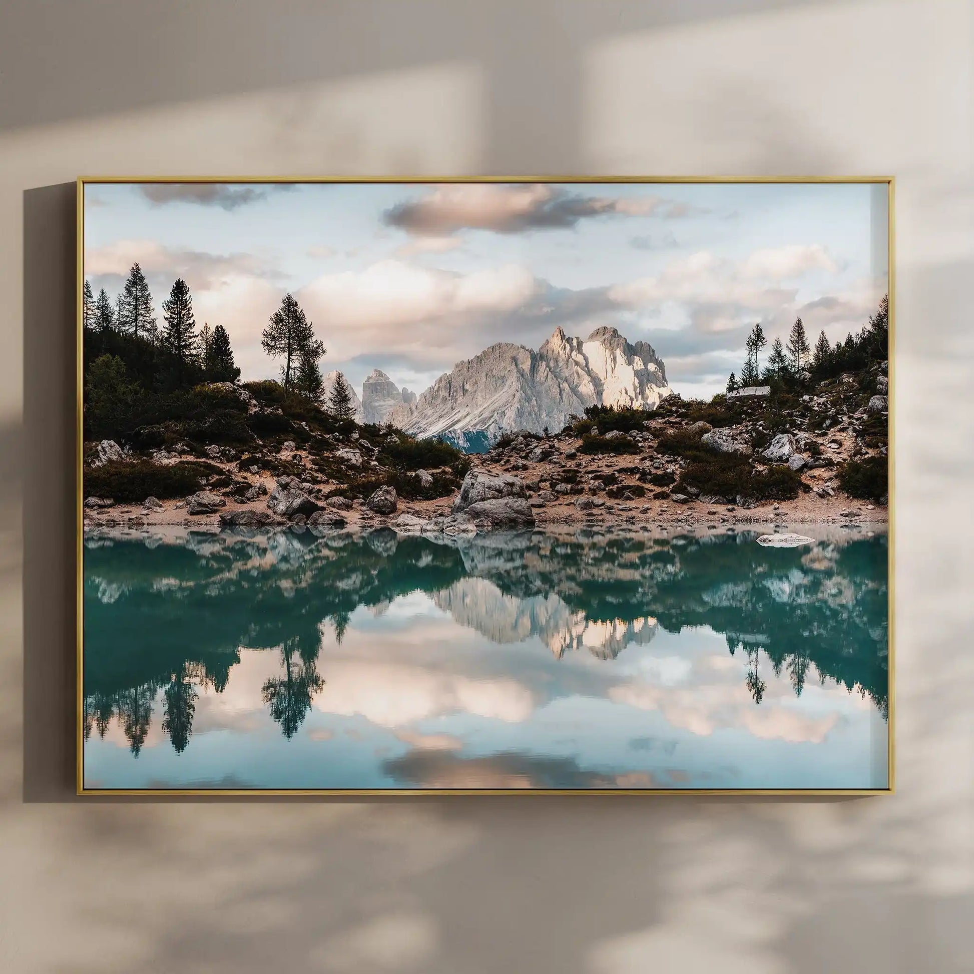 Lago di Sorapis Wall Art – Dolomites Photography Print by Chamonix Prints