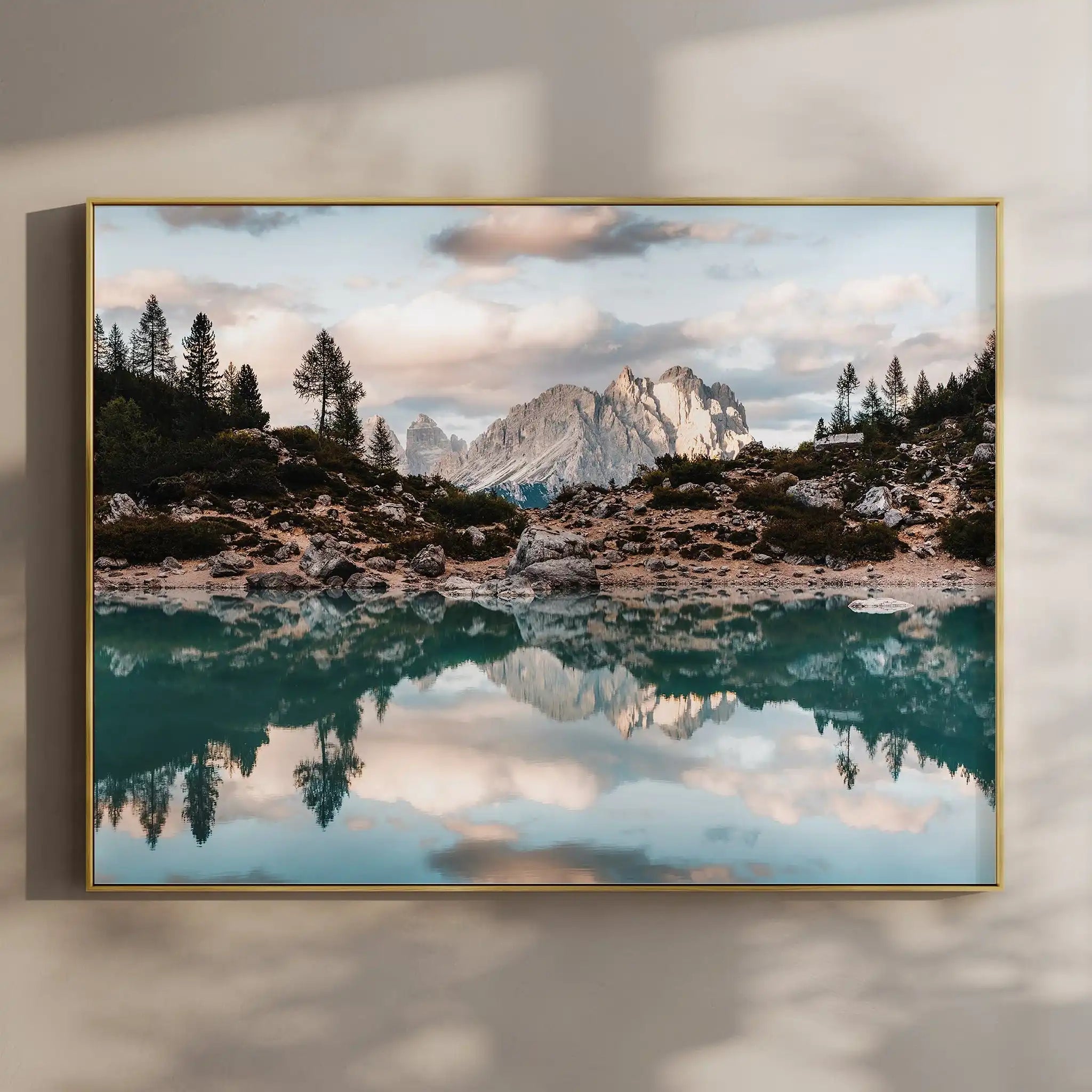 Lago di Sorapis Wall Art – Dolomites Photography Print by Chamonix Prints