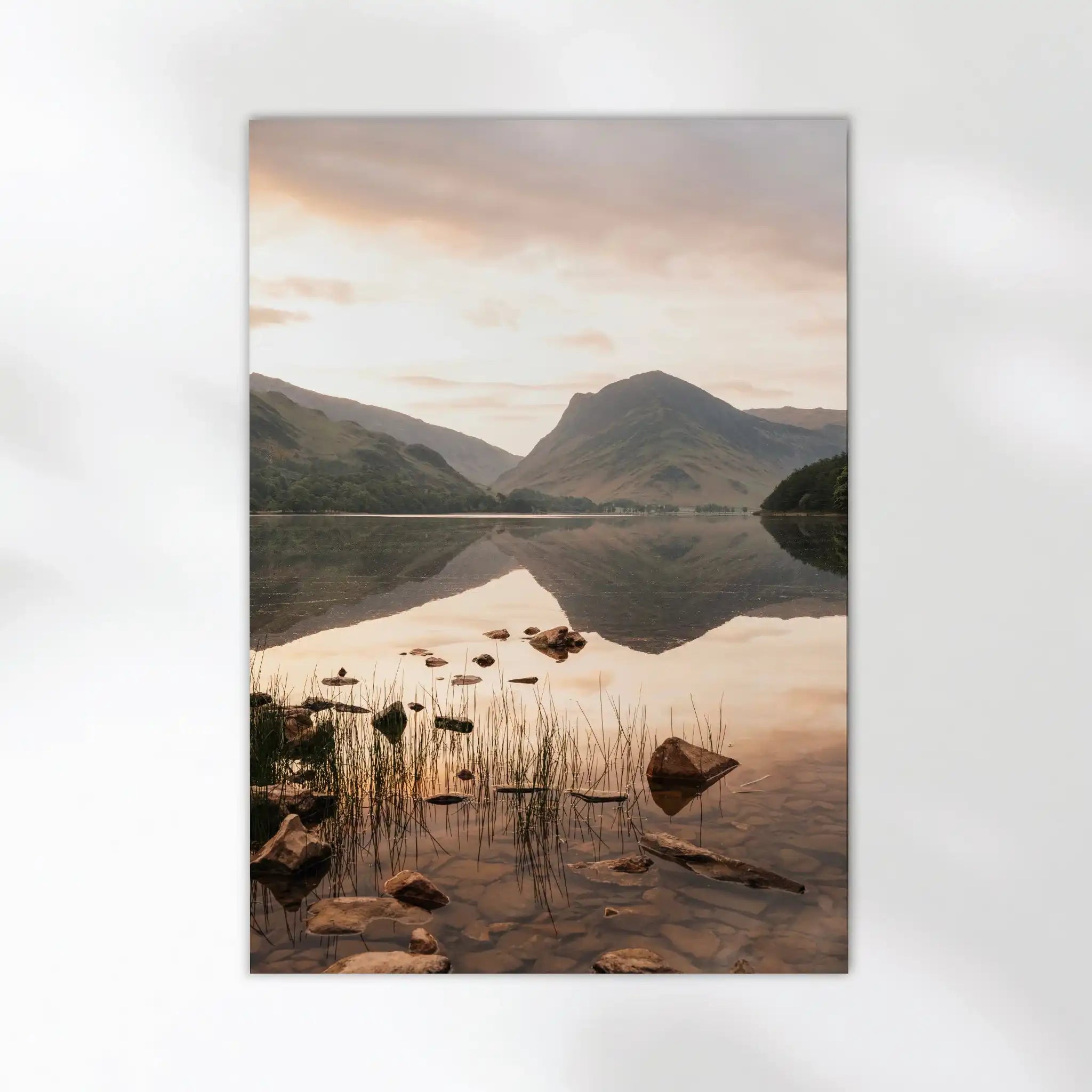 Buttermere Lake District Print – Mountain Landscape Wall Art by Chamonix Prints