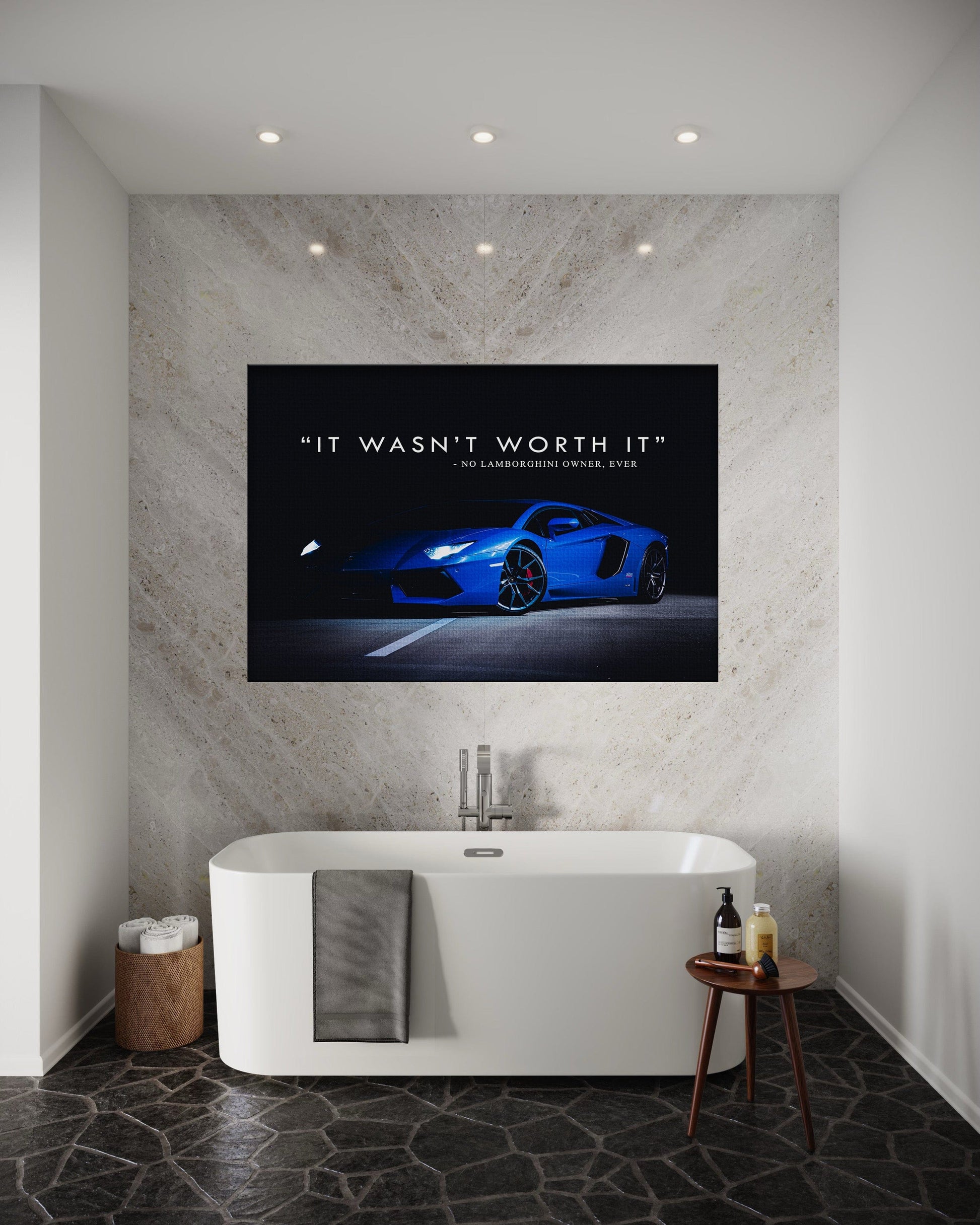 Lamborghini Owner - Leinwandbild Motivation by SimpleCanvas