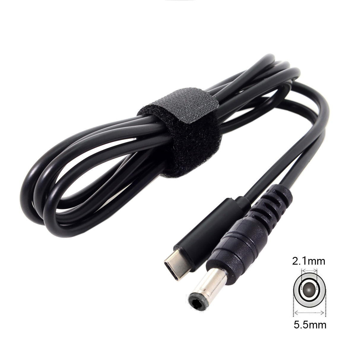 Systemhaus Zakaria USB C Kabel 145 cm Von Typ C Stecker Zu DC 20V 5,5 x 1,1 mm Ladekabel