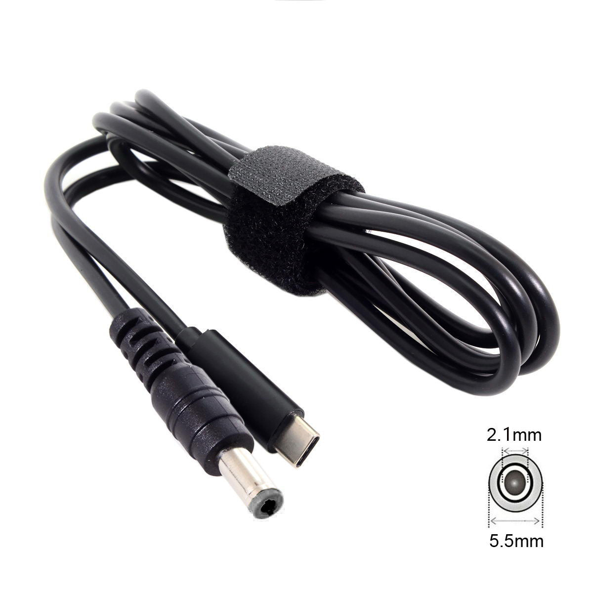 Systemhaus Zakaria USB C Kabel 145 cm Von Typ C Stecker Zu DC 20V 5,5 x 1,1 mm Ladekabel