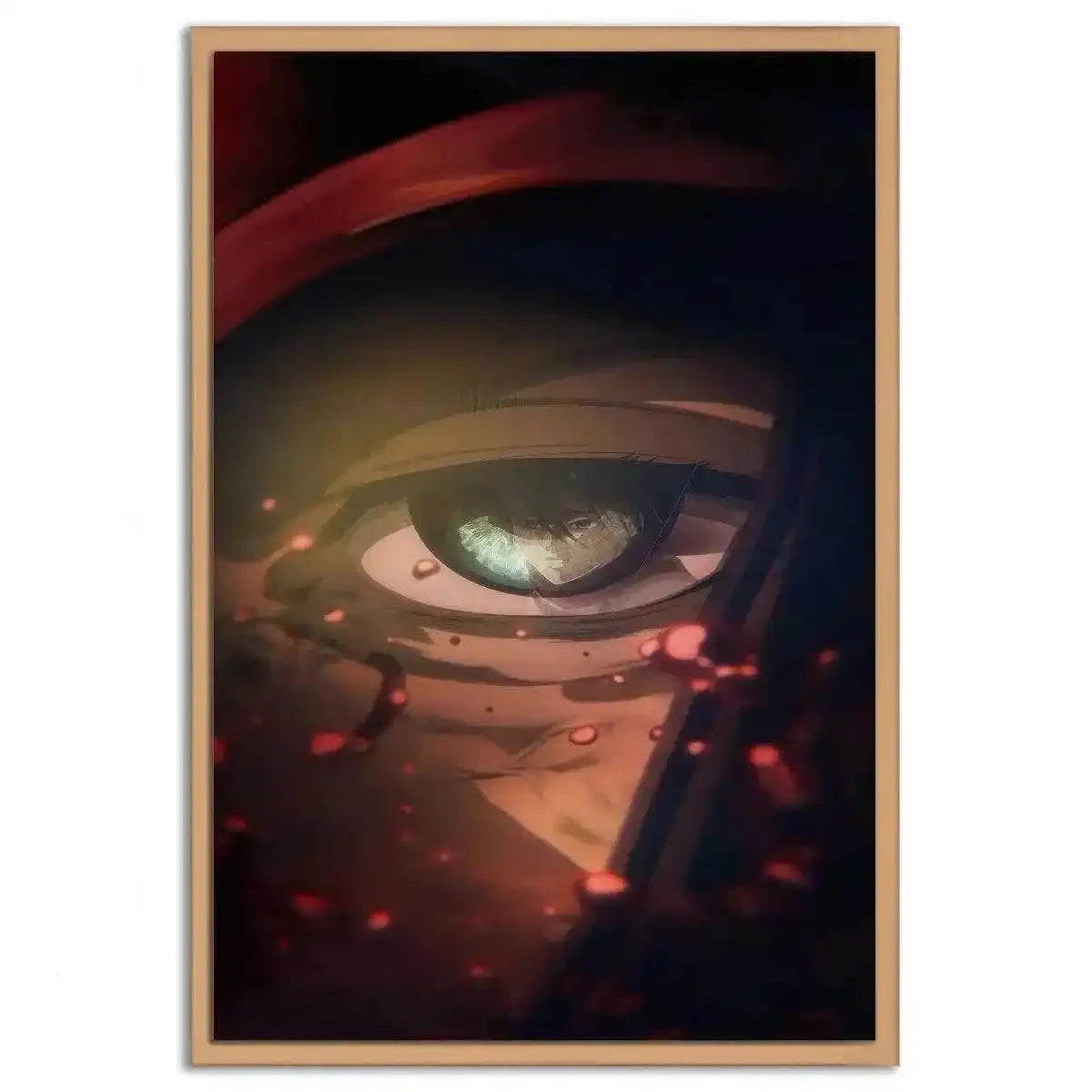 Last View of Eren Jaeger - Attack on Titan - Anime Leinwandbild by SimpleCanvas