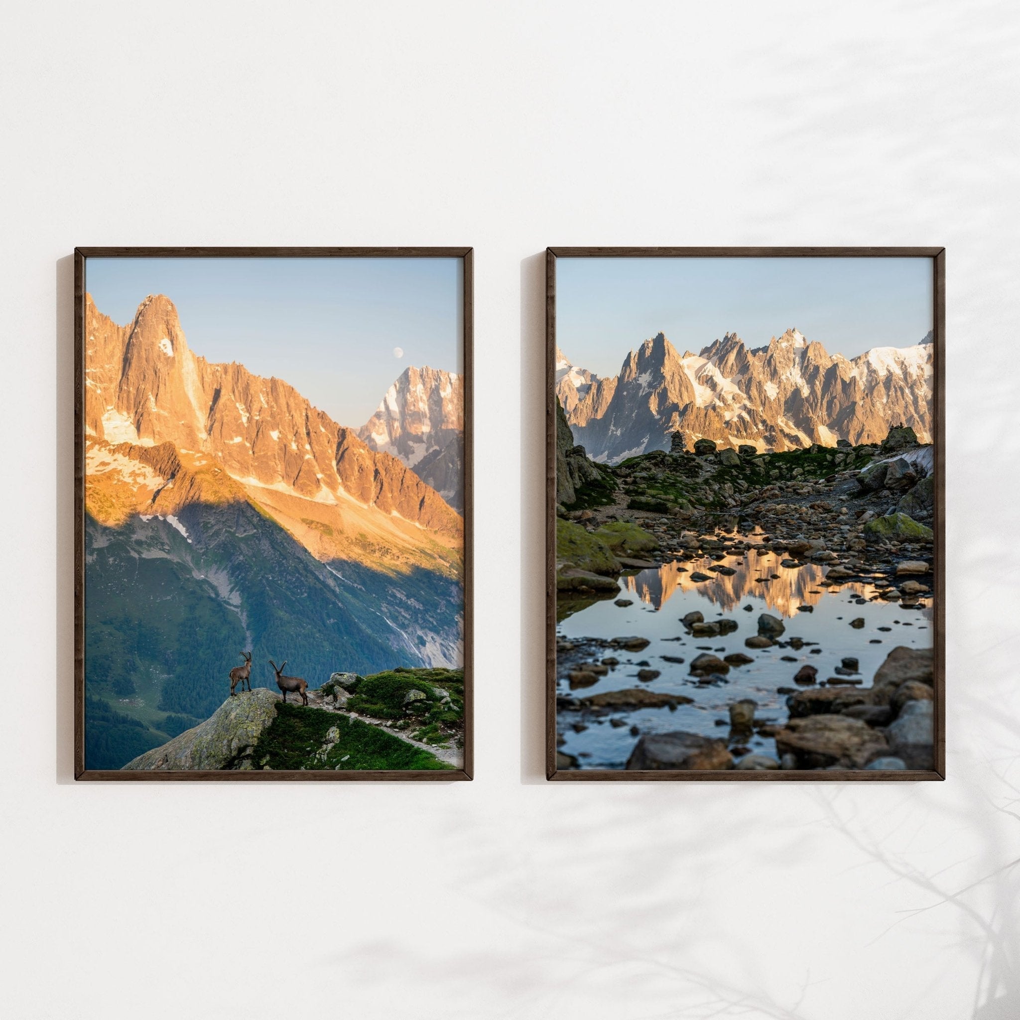 Les Drus & Aiguilles de Chamonix Wall Art - Mountain Landscape Photography Prints