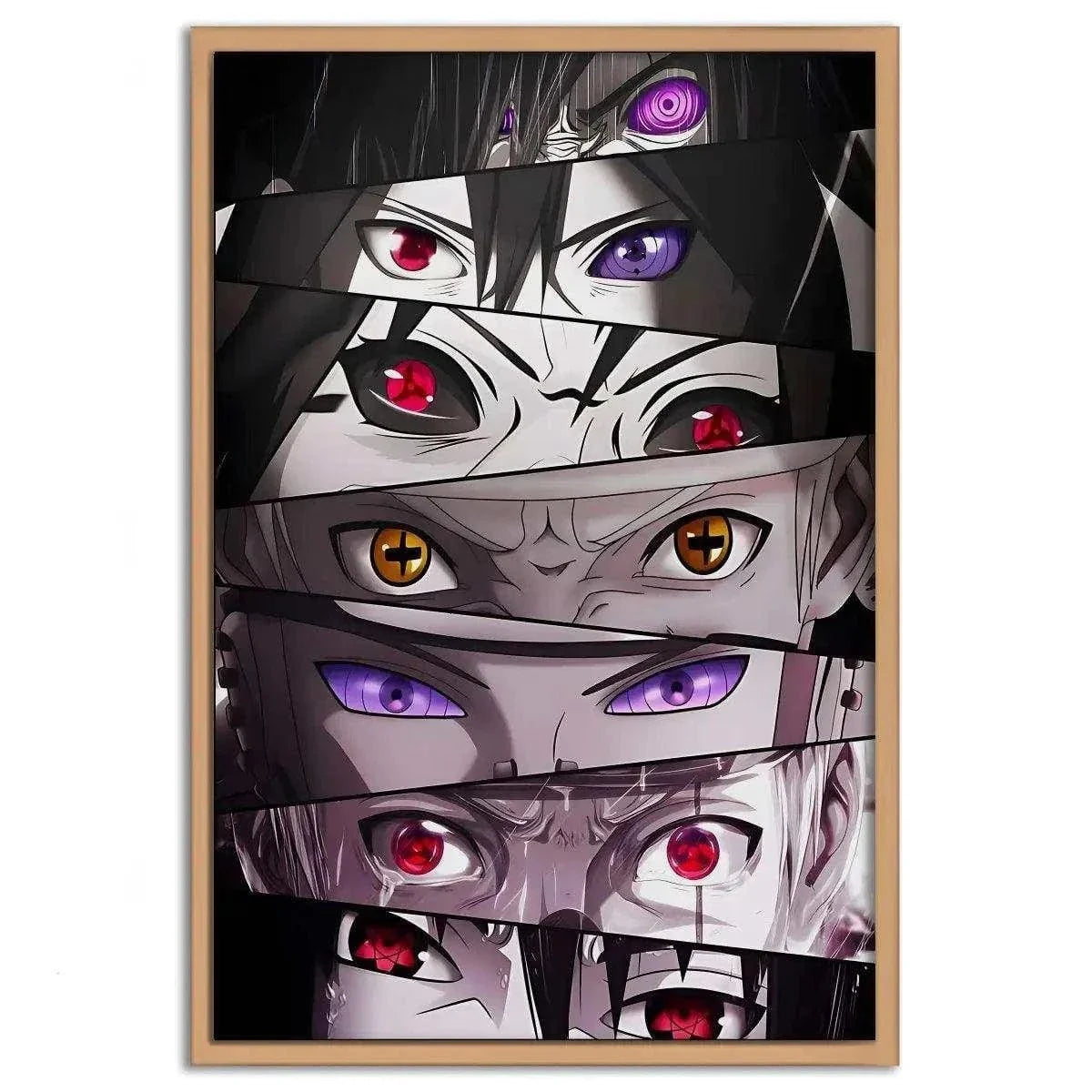 Look in my eyes - Anime Leinwandbild by SimpleCanvas