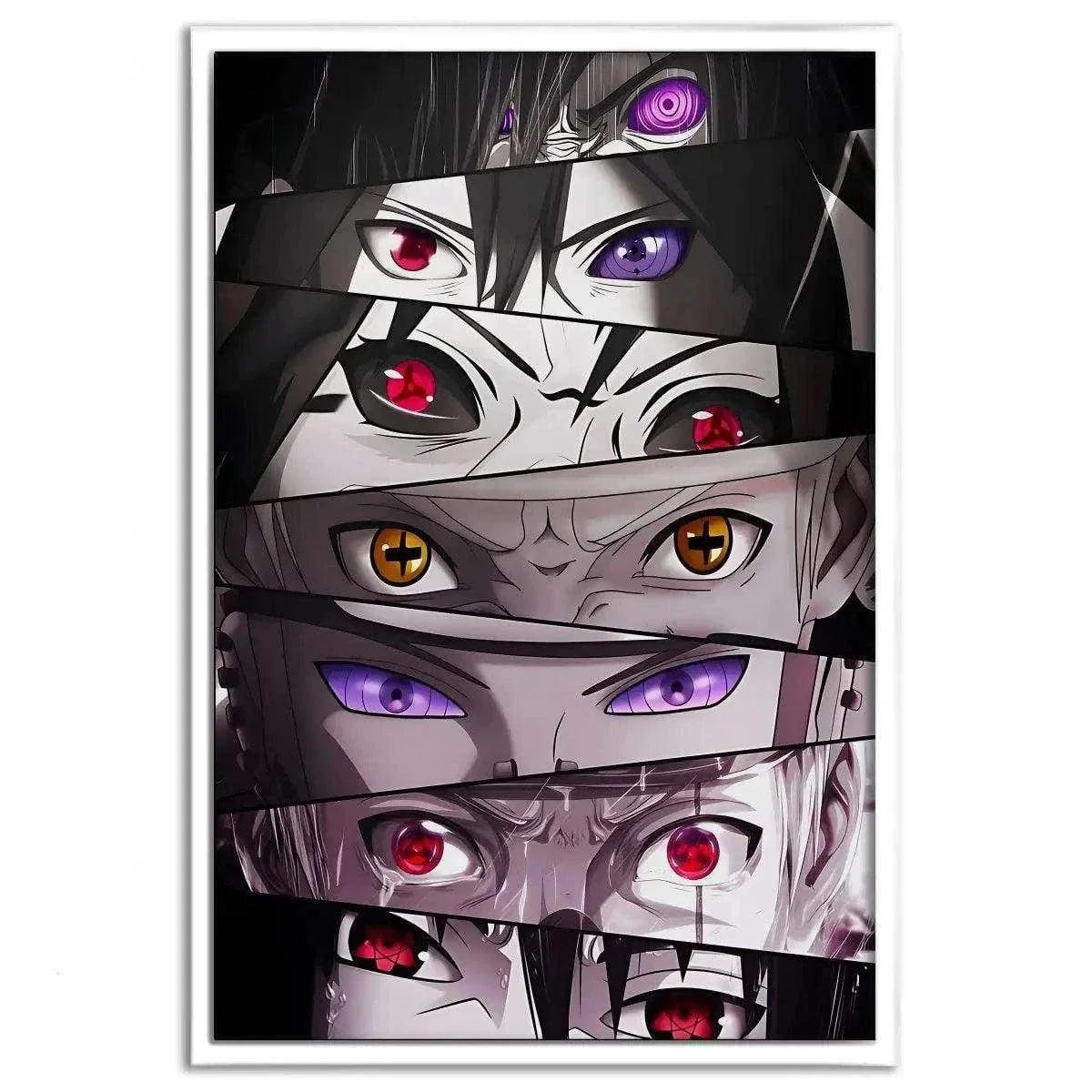 Look in my eyes - Anime Leinwandbild by SimpleCanvas