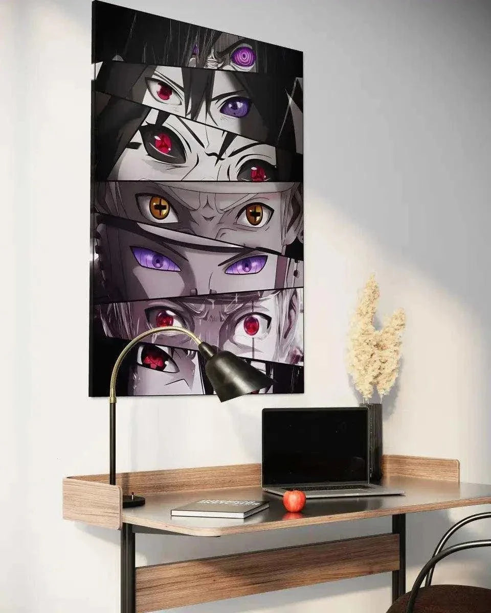 Look in my eyes - Anime Leinwandbild by SimpleCanvas