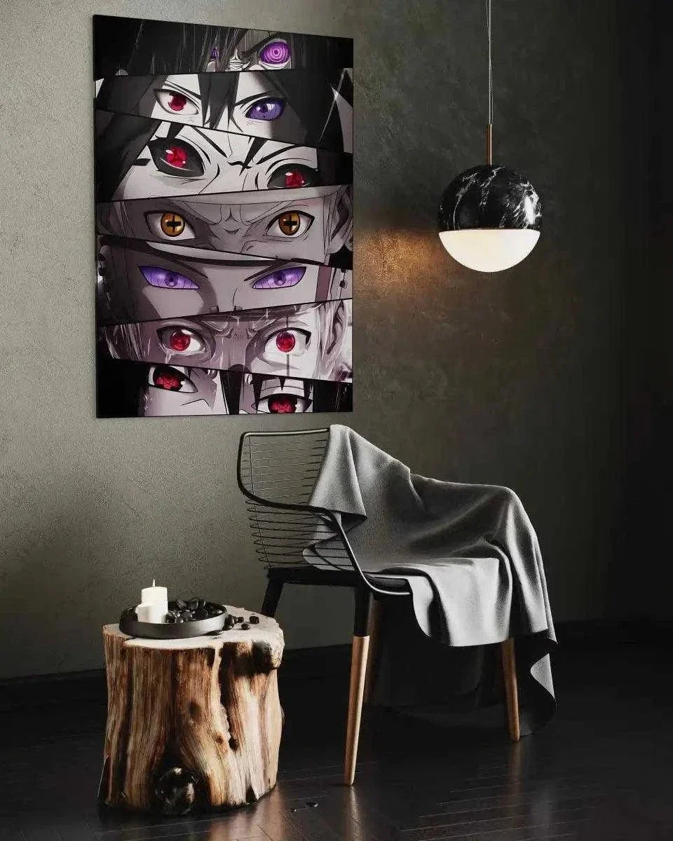 Look in my eyes - Anime Leinwandbild by SimpleCanvas