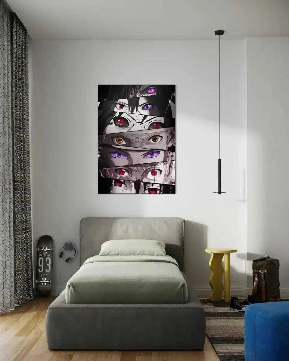 Look in my eyes - Anime Leinwandbild by SimpleCanvas