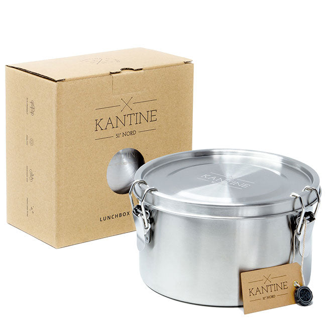 Lunchbox Tiffin Auslaufsichere Edelstahl Frischhaltedose 1200 ml Plastikfrei Für Unterwegs