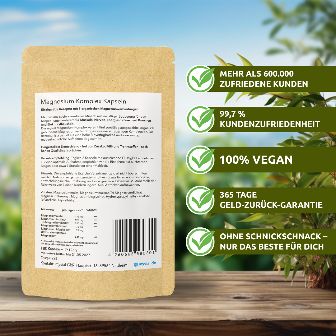 Magnesium Komplex Kapseln