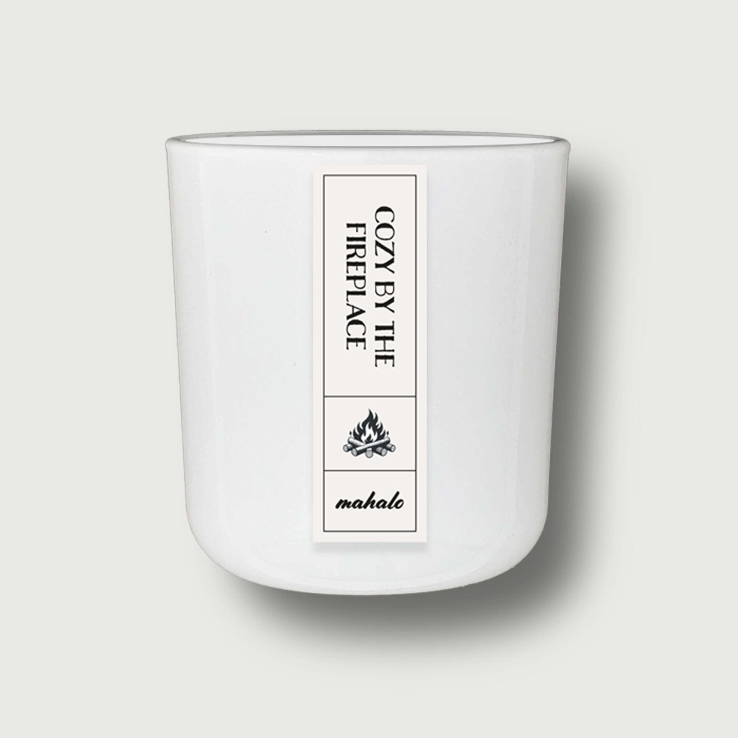 Duftkerze Cozy By The Fireplace Kaminfeuer Duft Von Rauchigem Holz Patchouli Und Weihrauch