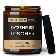 Original Frechekerzen Duftkerze Im Glas Mit Spruch Katzenfurz Löscher Geschenkidee Humor