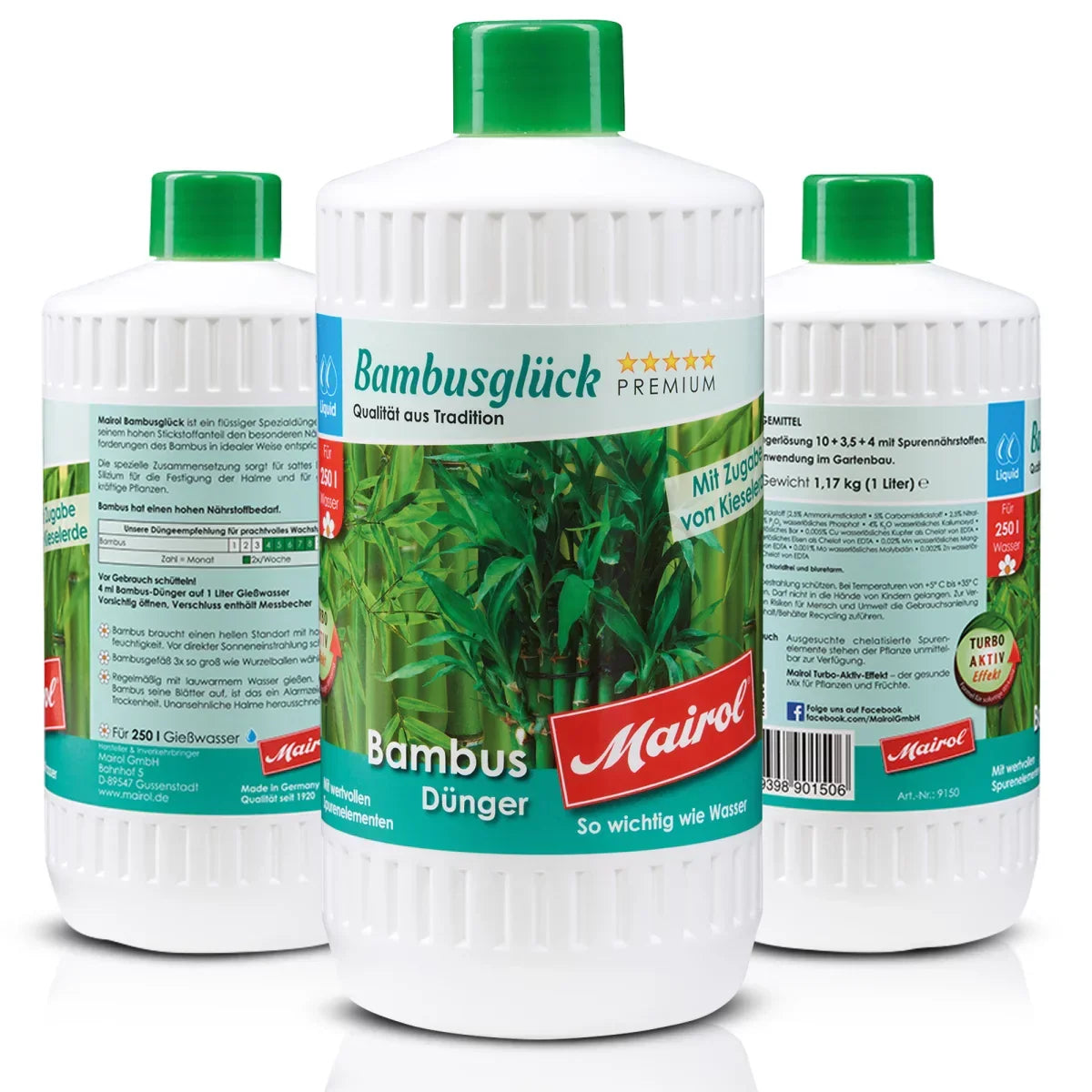 Mairol Bambusdünger Bambusglück Liquid 1000ml - Japankoi.net