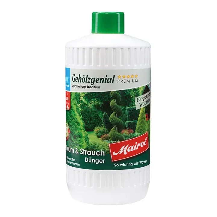 Mairol Baum- und Strauchdünger Gehölzgenial Liquid 1000ml - Japankoi.net