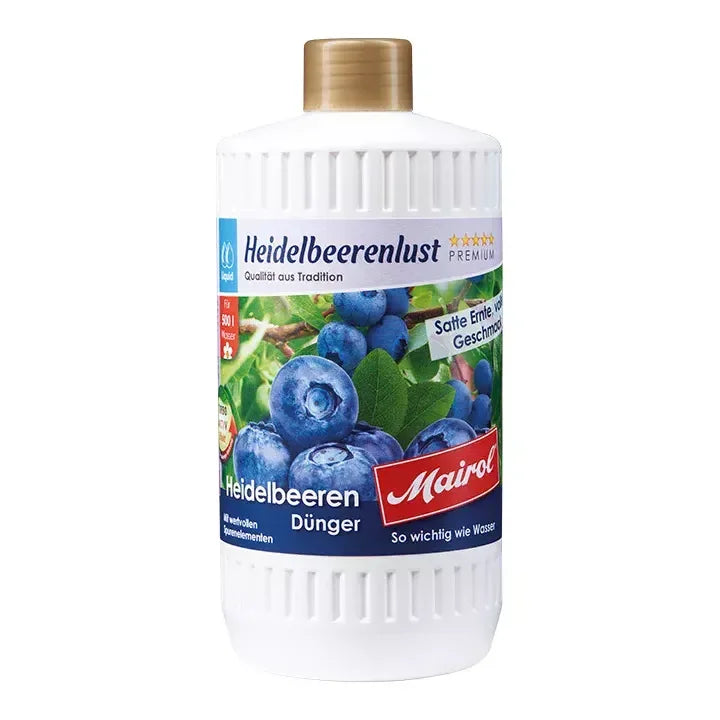 Mairol Heidelbeerendünger Heidelbeerenlust Liquid 1000ml - Japankoi.net