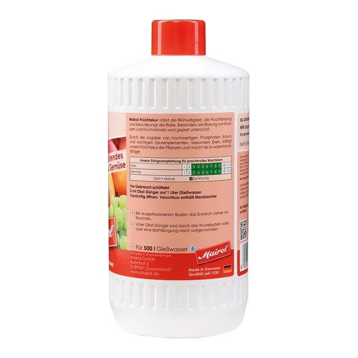 Mairol Obstdünger Früchtekur Liquid 1000ml - Japankoi.net