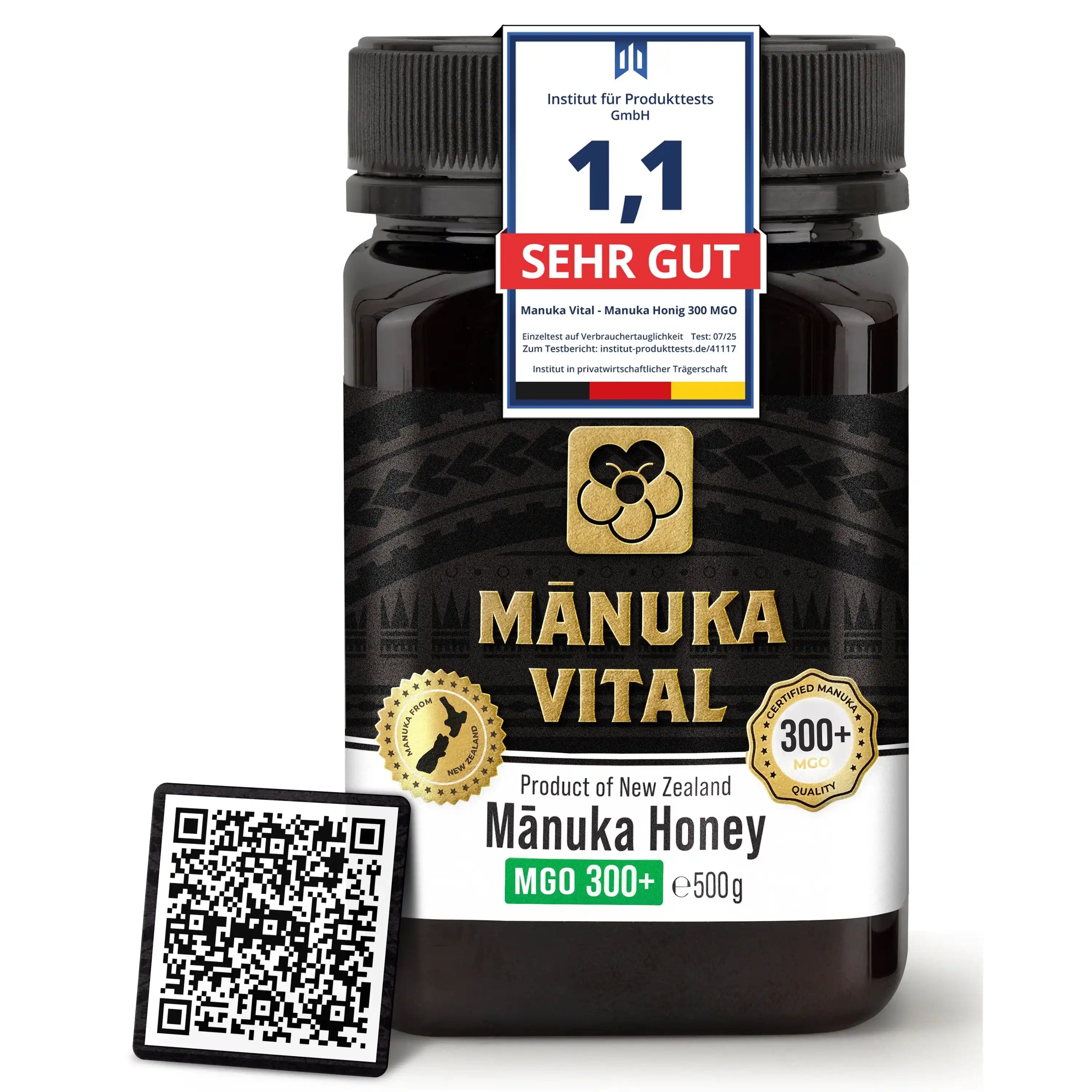 Manuka Honig MGO 300+, 500g by ManukaWelt