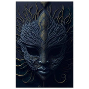 Mask of Vengeance - Leinwandbild Japanisch by SimpleCanvas
