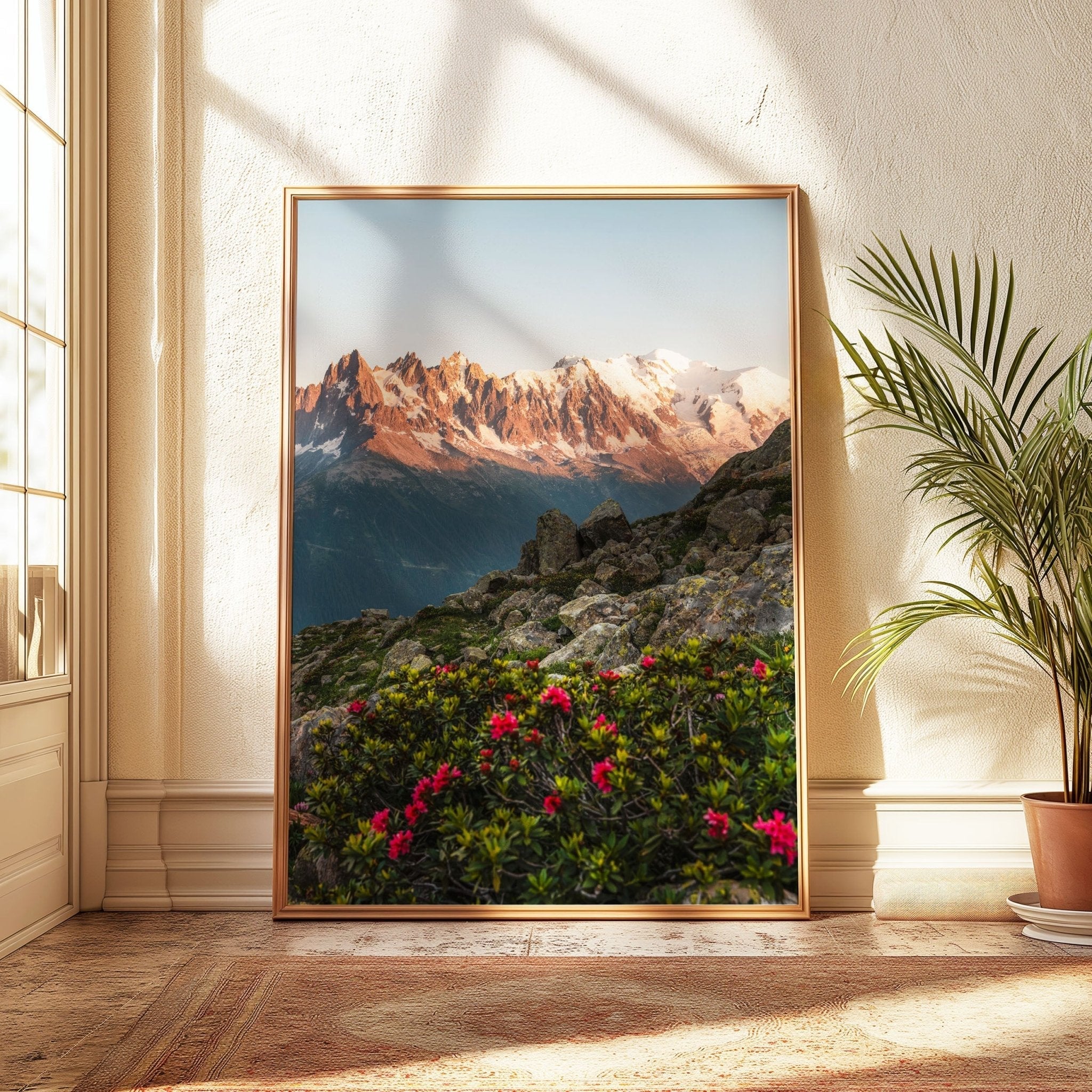Massif du Mont Blanc Wall Art Set – Nature Prints for Modern Interiors
