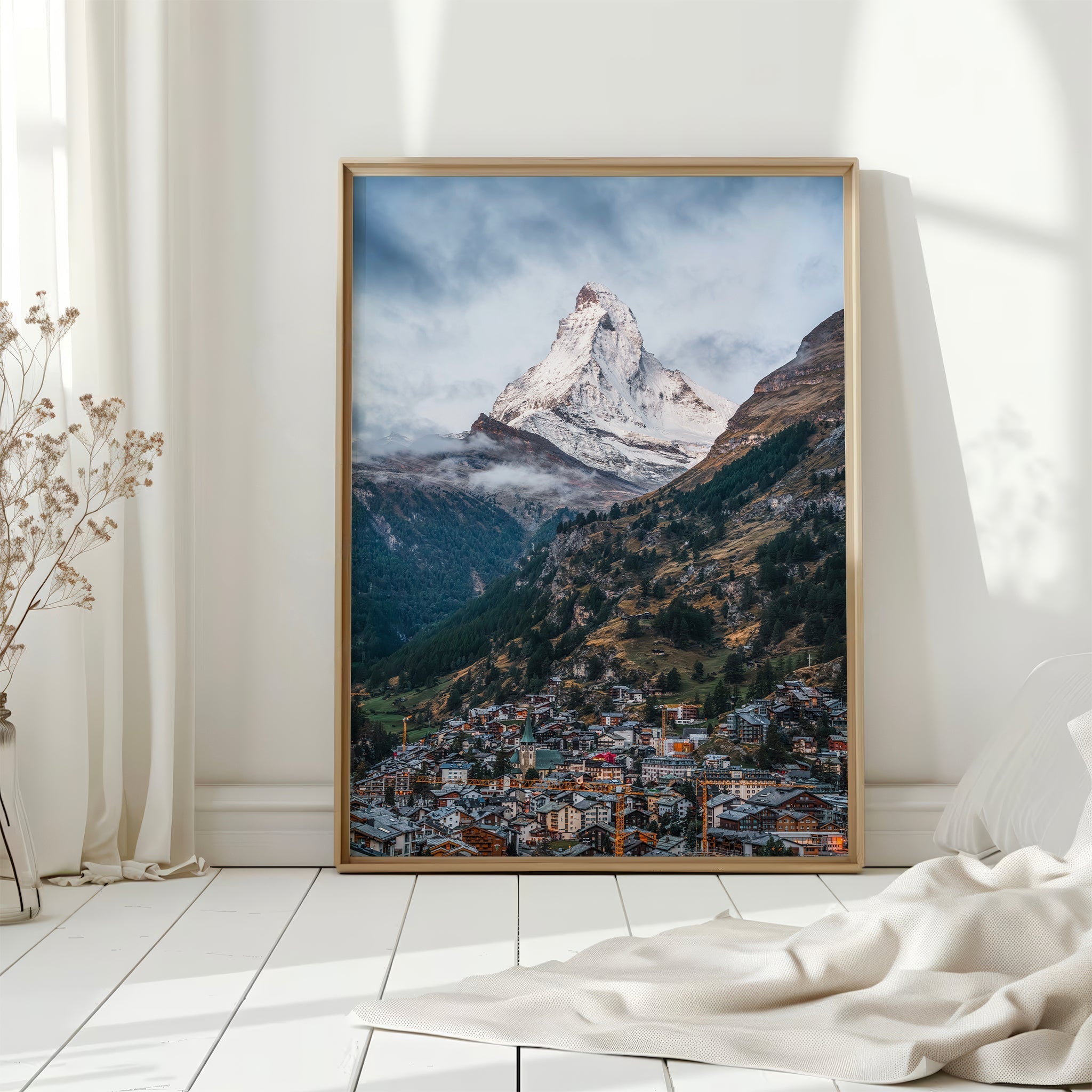 Matterhorn Zermatt Print – Swiss Alps Wall Art Photography