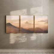 Matterhorn Sunrise Wall Art – Mont Blanc Summit Landscape Prints