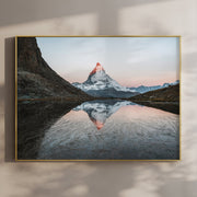 Riffelsee at Dawn – Matterhorn Reflection
