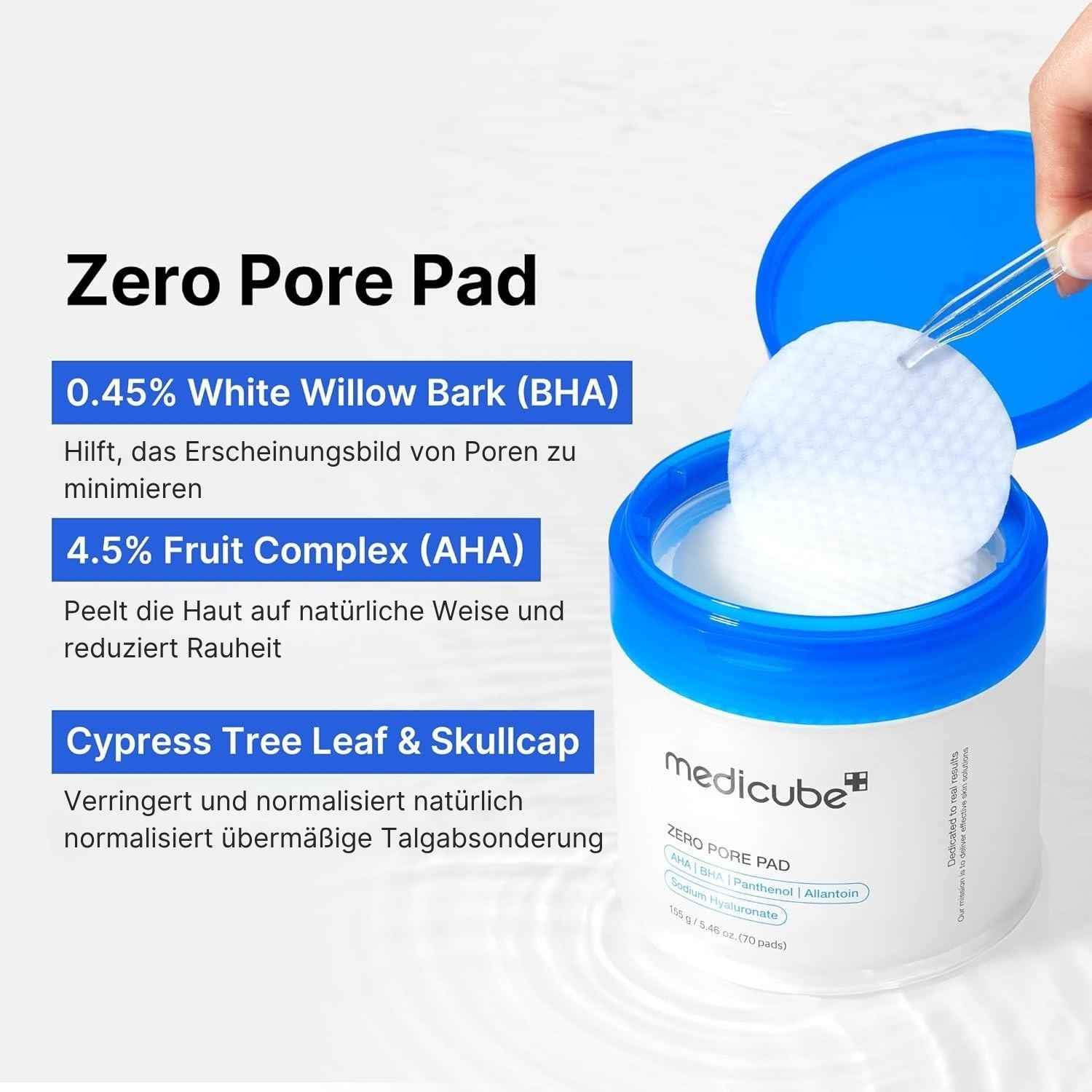Medicube Zero Pore Pad 2.0 - 70 Pads