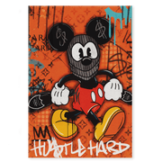 Mickey the thief - Leinwandbild Pop Art / Motivation by SimpleCanvas