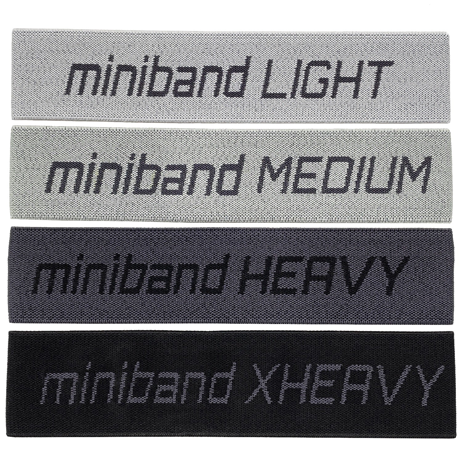 Miniband Set - 4 flexible mini Fitnessbands