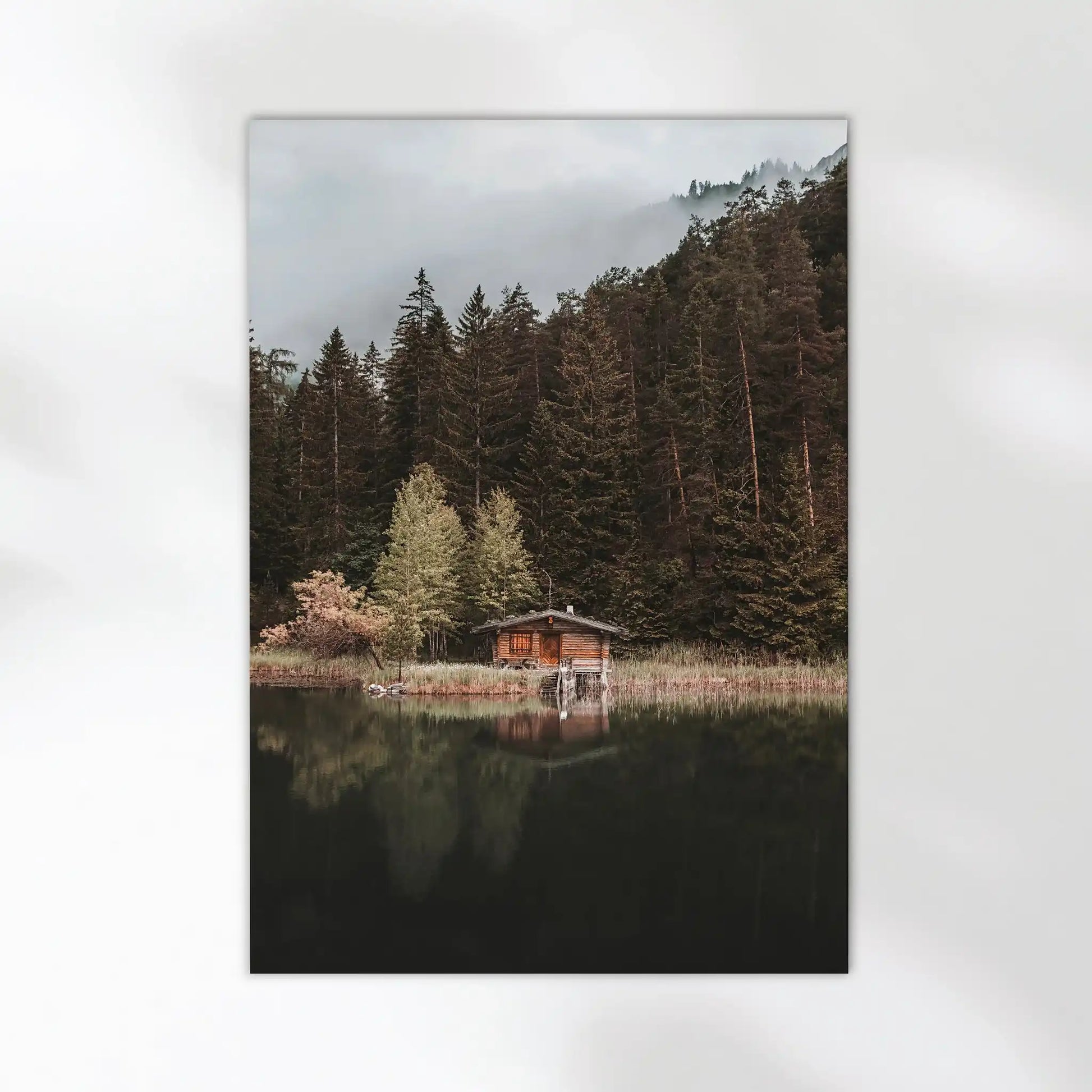 Mittersee Austria Fine Art Print – Landscape Photography Wall Art by Chamonix Prints