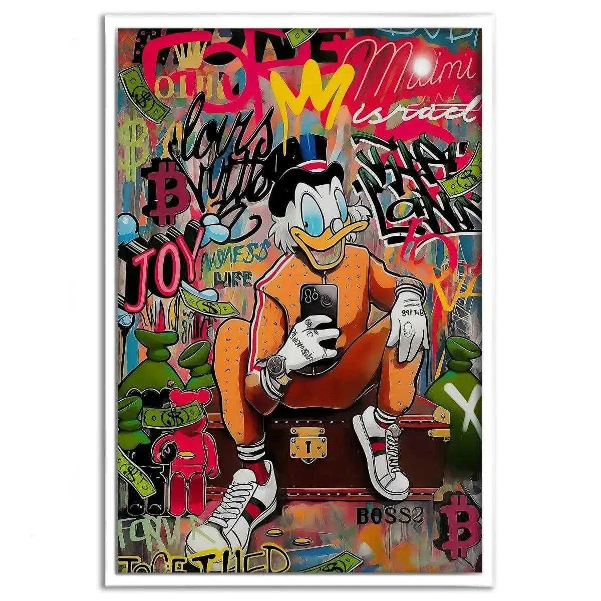 Modern Dagobert - Leinwandbild Pop Art by SimpleCanvas