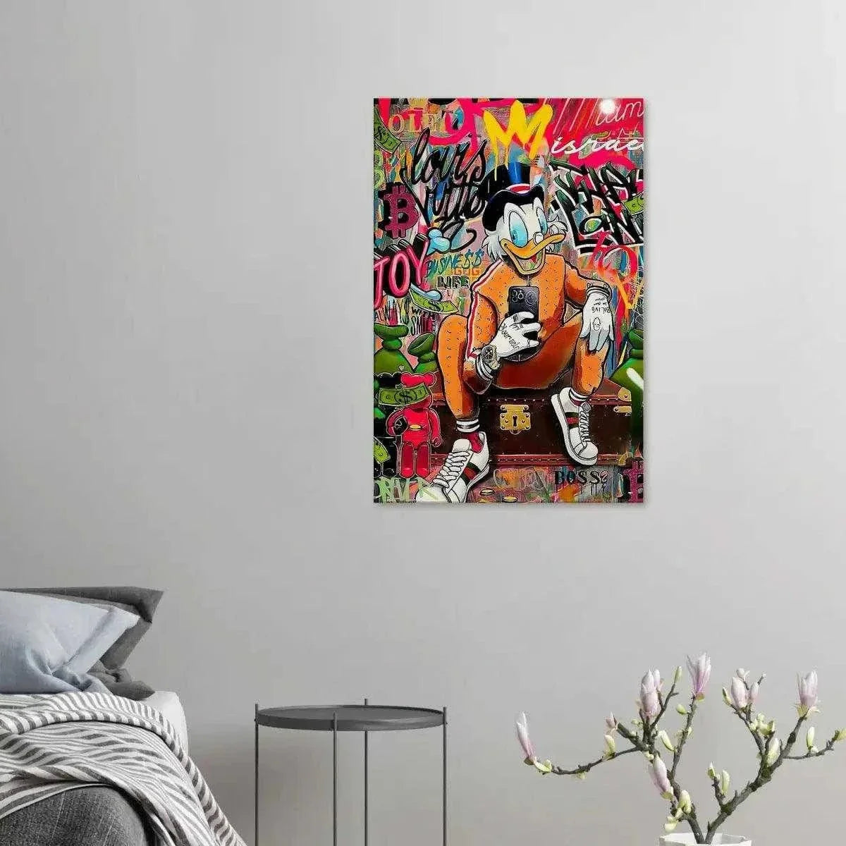 Modern Dagobert - Leinwandbild Pop Art by SimpleCanvas