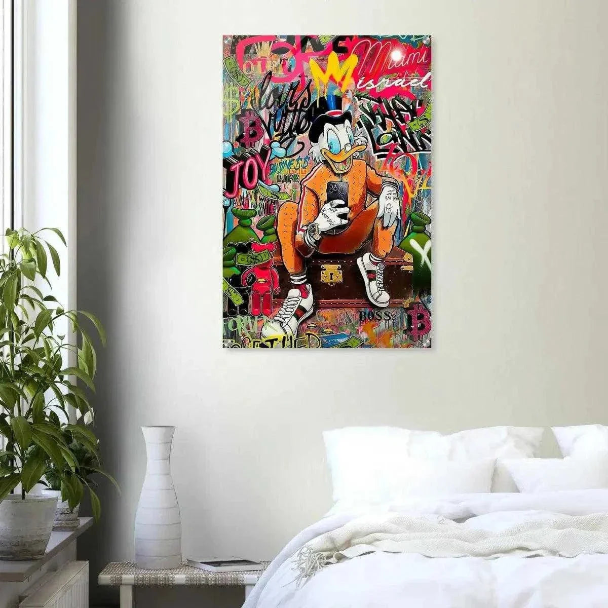 Modern Dagobert - Leinwandbild Pop Art by SimpleCanvas