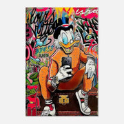 Modern Dagobert - Leinwandbild Pop Art by SimpleCanvas