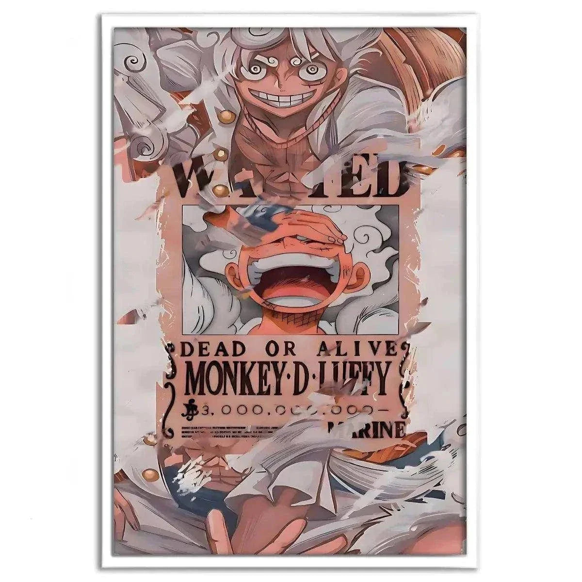 Monkey D. Luffy - Anime Leinwandbild by SimpleCanvas