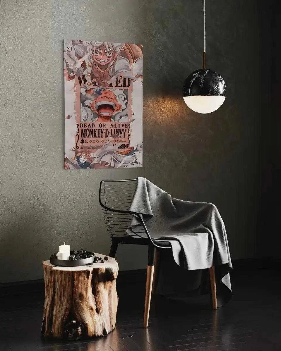 Monkey D. Luffy - Anime Leinwandbild by SimpleCanvas