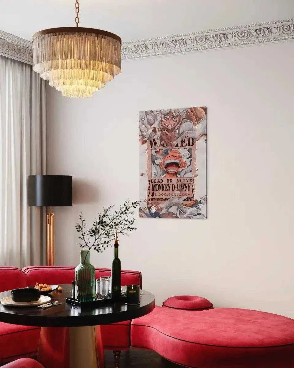 Monkey D. Luffy - Anime Leinwandbild by SimpleCanvas