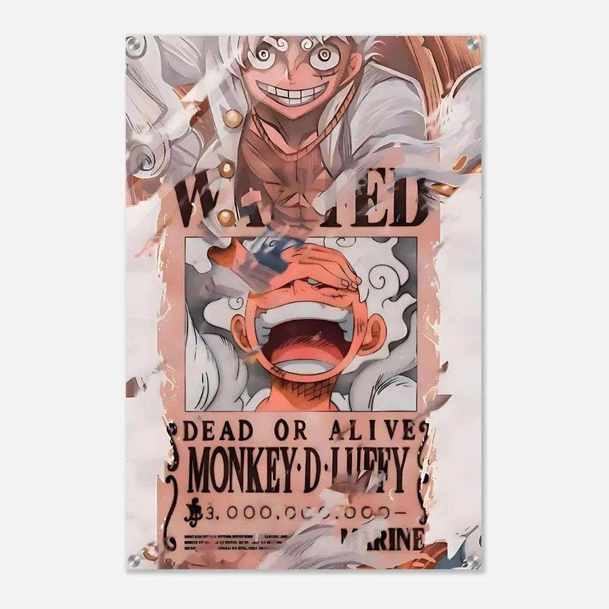 Monkey D. Luffy - Anime Leinwandbild by SimpleCanvas