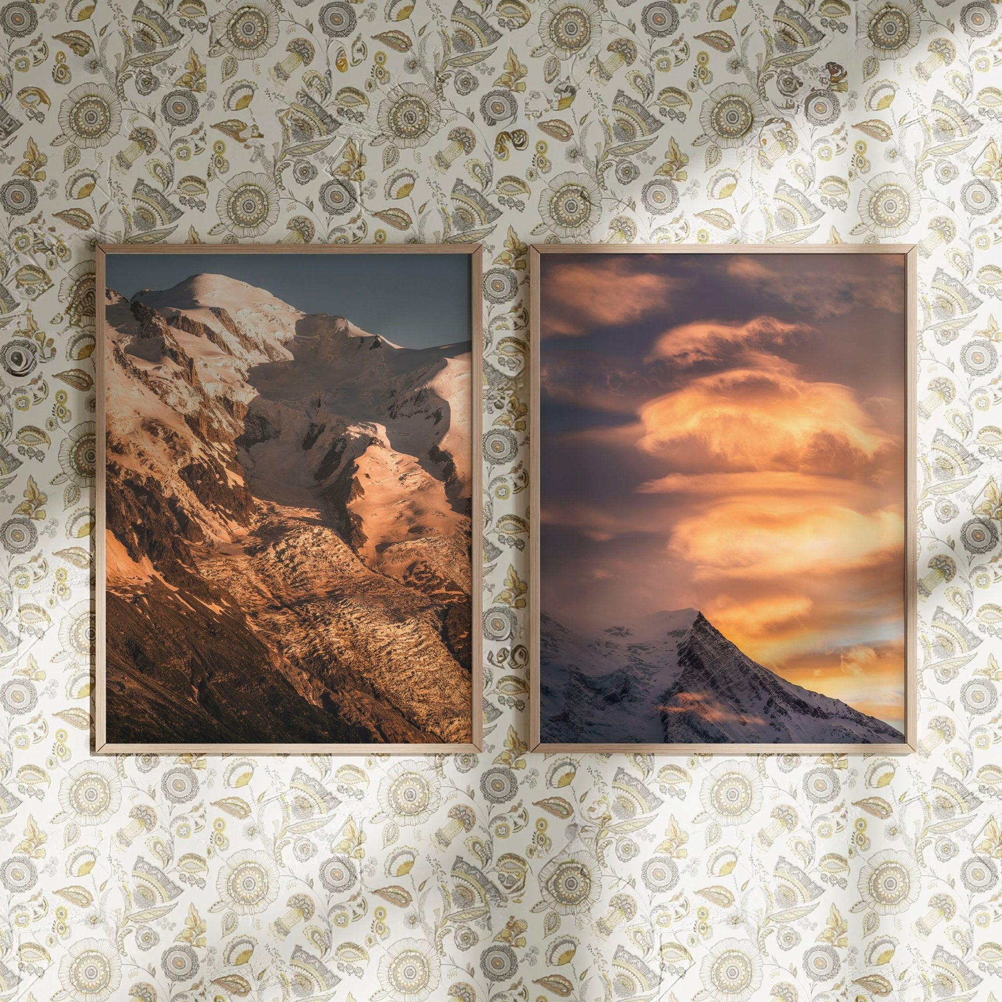 Mont Blanc & Aiguille du Goûter Wall Art Prints - Mountain Photography