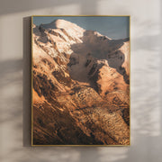 Mont Blanc Golden Hour Wall Art Print – Chamonix Mountain Photography