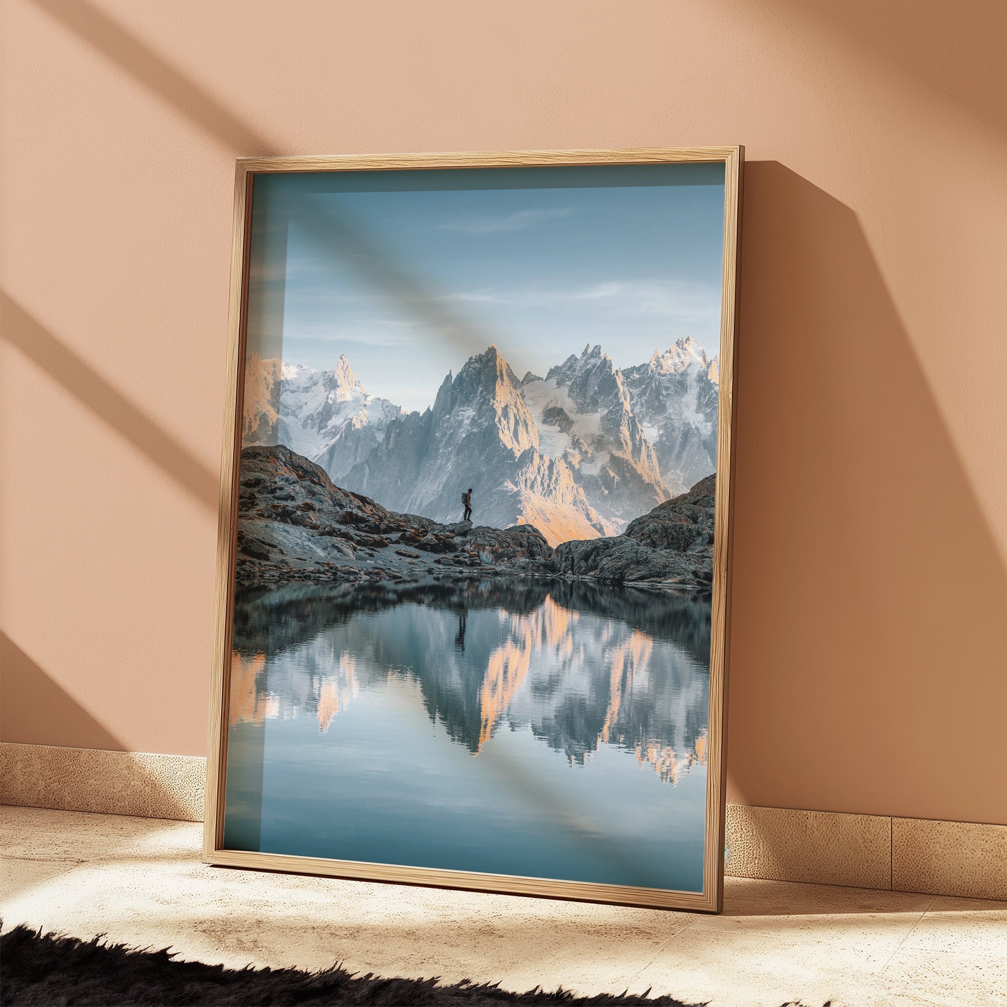 Lac Blanc Print – Aiguilles de Chamonix Reflection Photography
