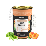 Lachs + Truthahn Nassfutter für Adult Hunde