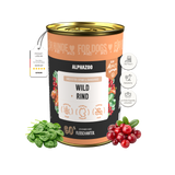 Wild + Rind Nassfutter für Adult Hunde