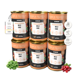 Wild + Rind Nassfutter für Adult Hunde
