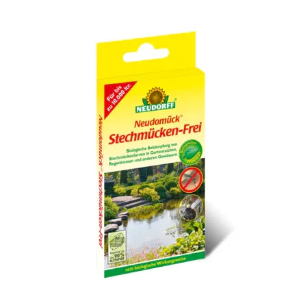 Neudorff Neudomück Stechmücken-Frei 10 Tabletten für bis zu 10.000 ltr. - Japankoi.net