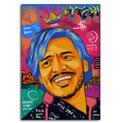 Nicolas Pedro A - Leinwandbild Pop Art