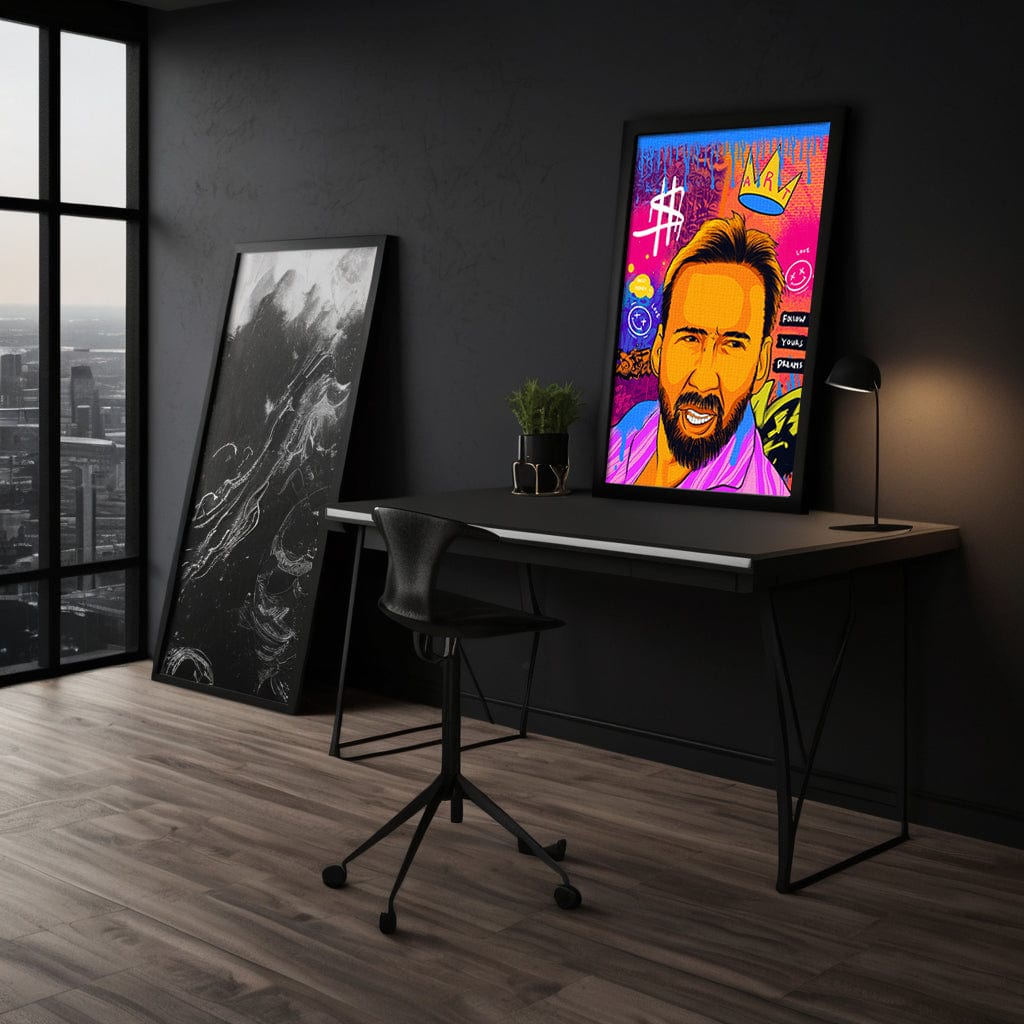 Nicolas Pedro B - Leinwandbild Pop Art