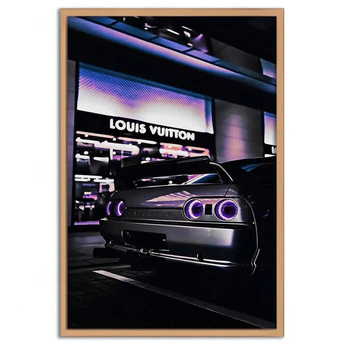 Nissan Skyline - Auto Leinwandbild by SimpleCanvas