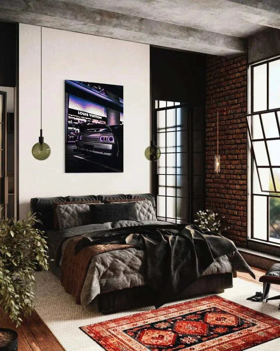 Nissan Skyline - Auto Leinwandbild by SimpleCanvas